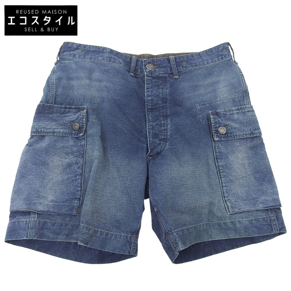 RRL　ダブルアールエル　デニム ショーツ ボトムス メンズ インディゴ 34　34