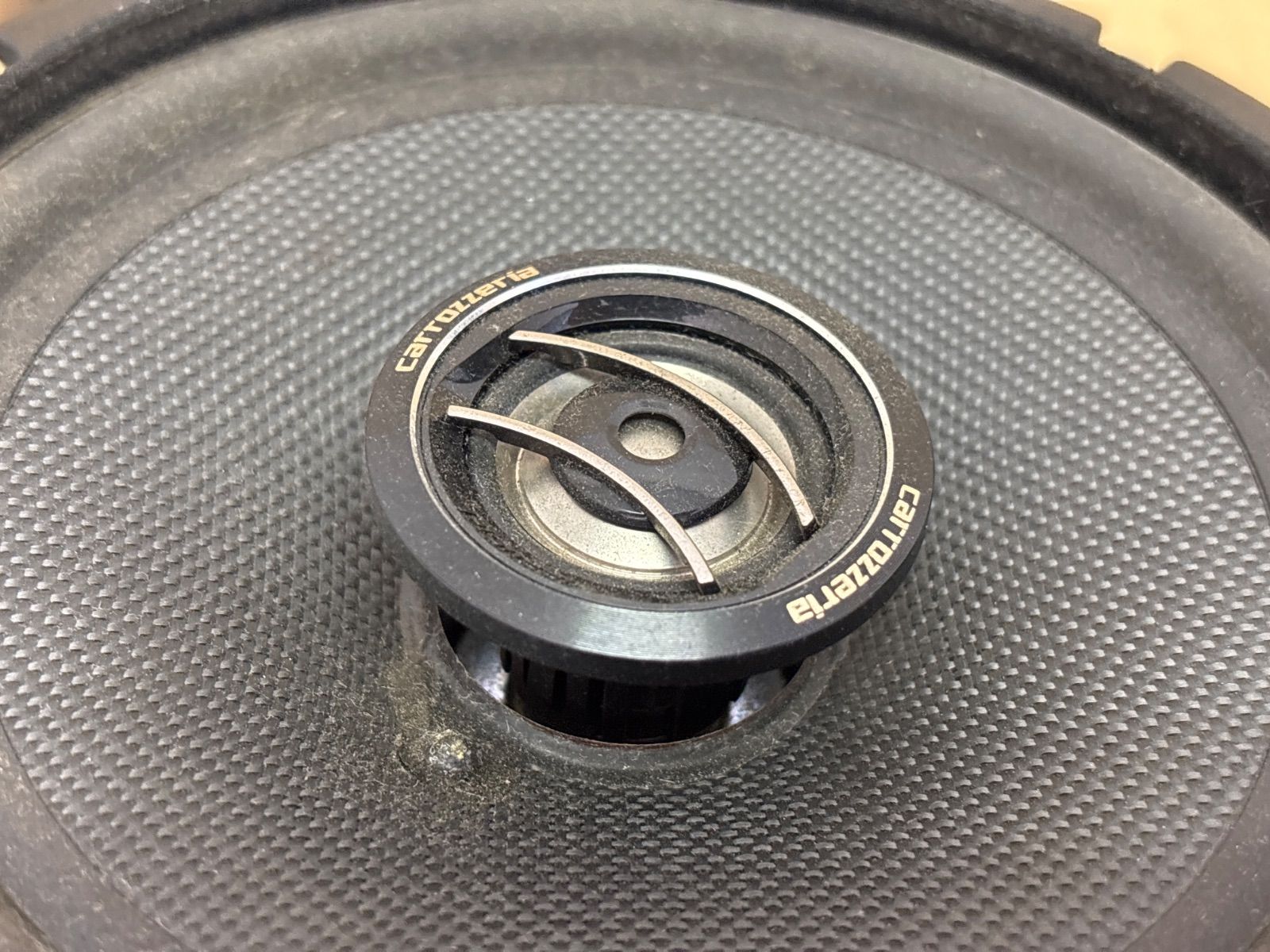 carrozzeria TS-J1610A スピーカー 16cm 2個 ネットワーク付 - メルカリ