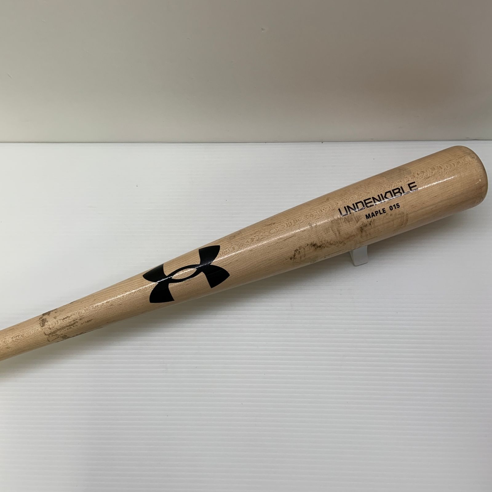 アンダーアーマー Under Armour UA 軟式 大人 一般 木製バット 中古 野球 8001