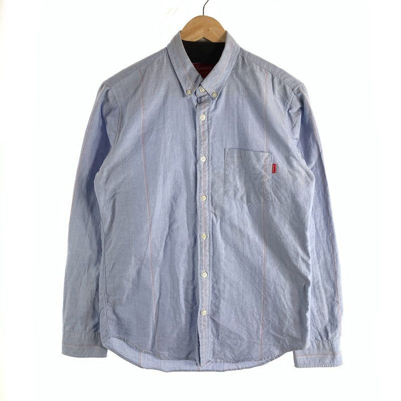 【中古品】 SUPREME OXFORD BD SHIRT シュプリーム オックスフォースボタンダウンシャツ 長袖シャツ ブランド 古着 【149-260530-gm-04-fuz】 6,248円