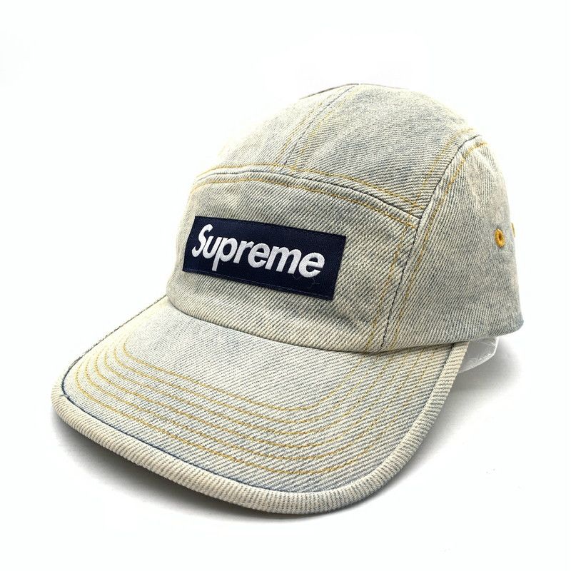 中古品】 SUPREME DENIM CAMP CAP シュプリーム デニムキャンプ