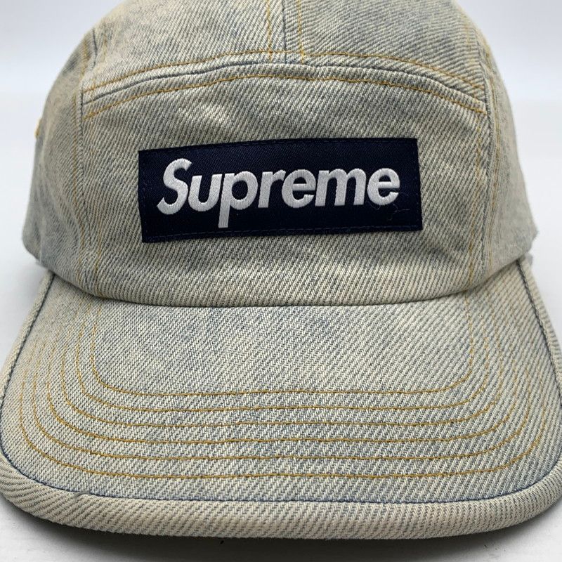 中古品】 SUPREME DENIM CAMP CAP シュプリーム デニムキャンプ