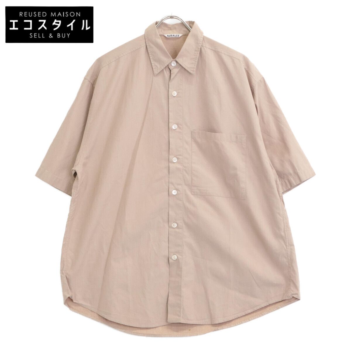 AURALEE オーラリー A23SS03TN フィンクスコットン ツイル ハーフ