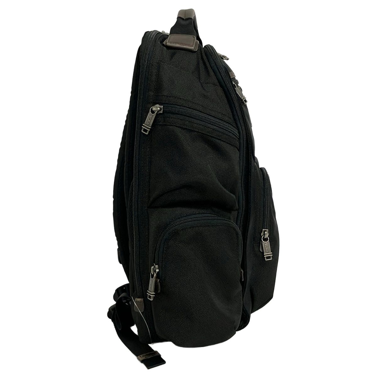 TUMI(トゥミ) リュックサック - 22382HKH 黒×ダークブラウン レザー