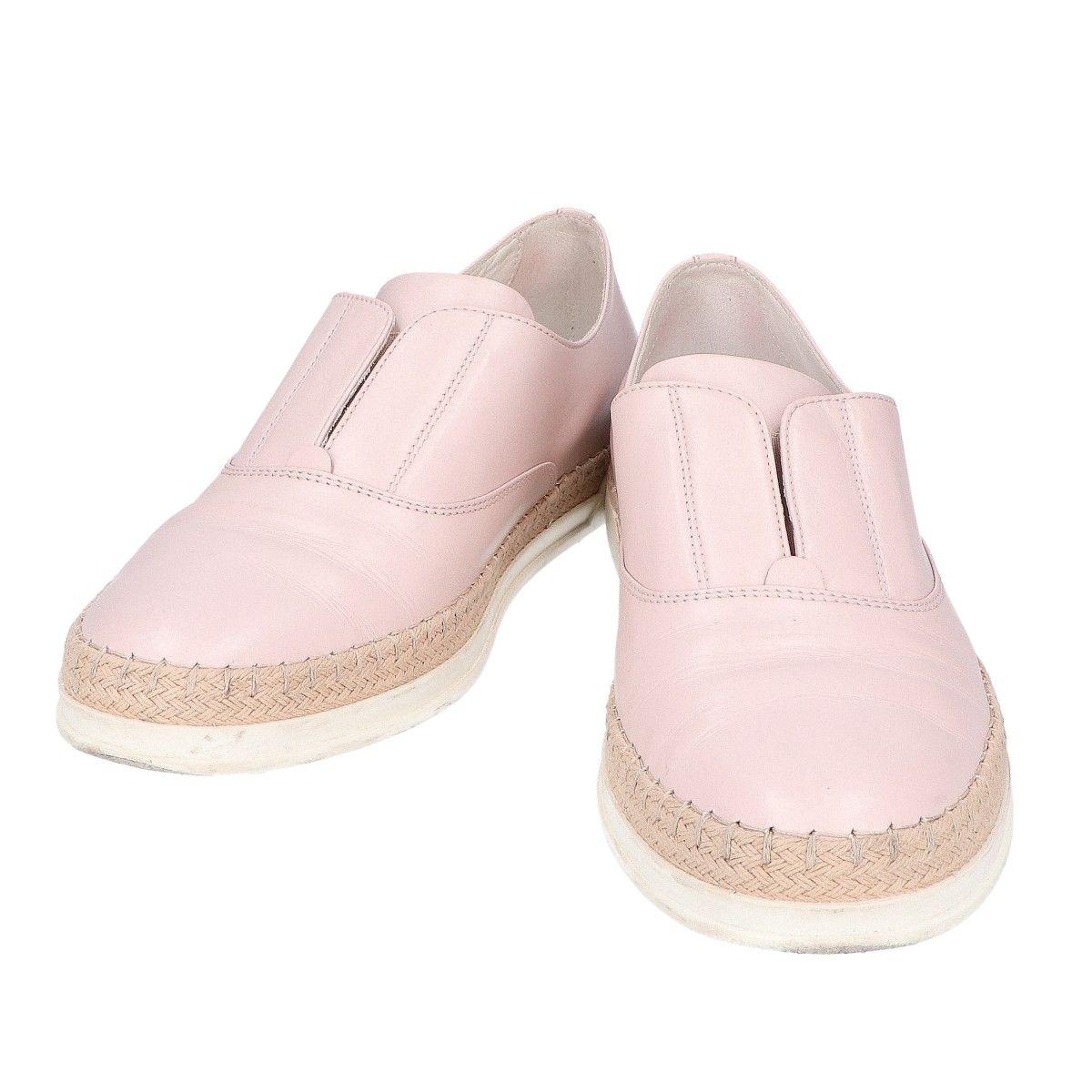 TOD'S レザーエスパドリーユ　36.5 TOD'S トッズ レザー センターゴア エスパドリーユ 37 1/2 - メルカリ