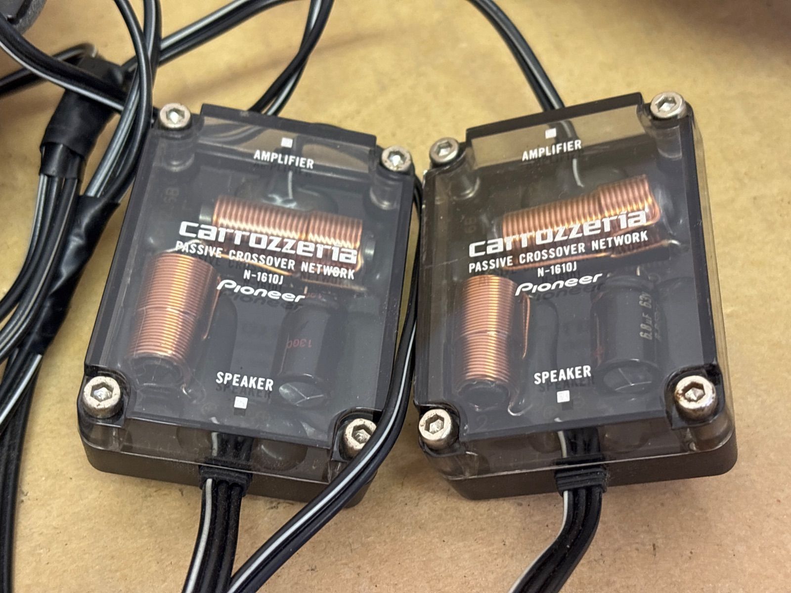 carrozzeria TS-J1610A スピーカー 16cm 2個 ネットワーク付 - メルカリ