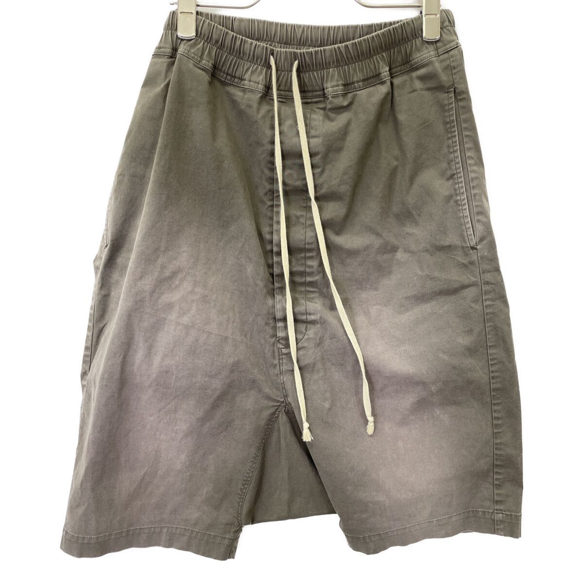 Rick Owens リックオウエンス RU20S7384-TE グレー サルエル ハーフ