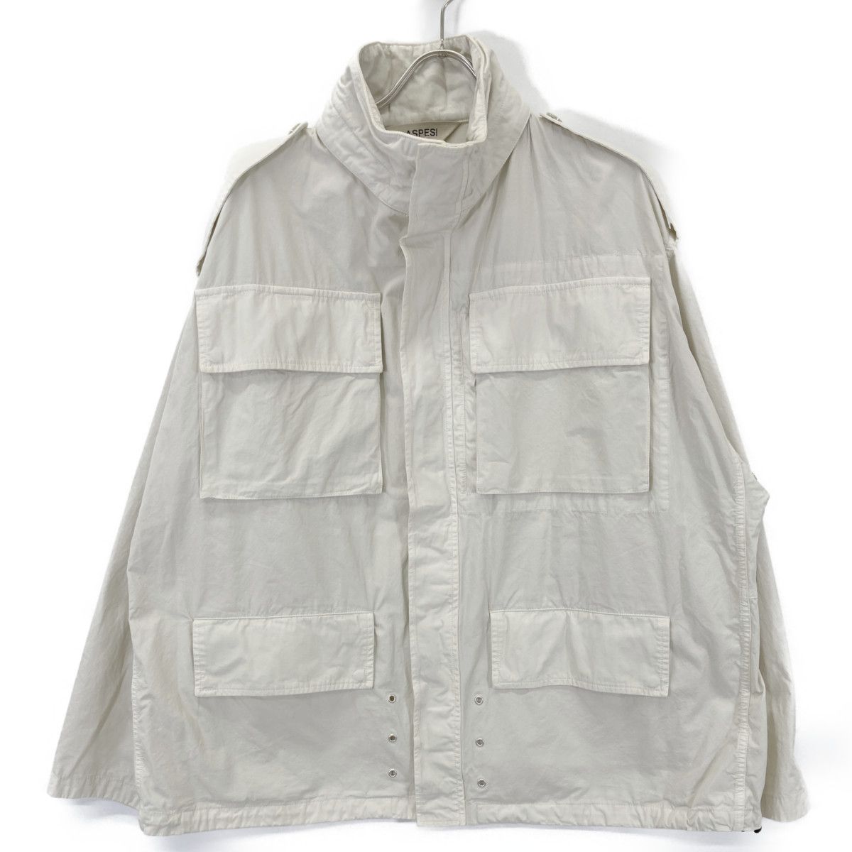 ASPESI アスペジ 8961806 アイボリー コットン MINIFIELD VENTO M-65 