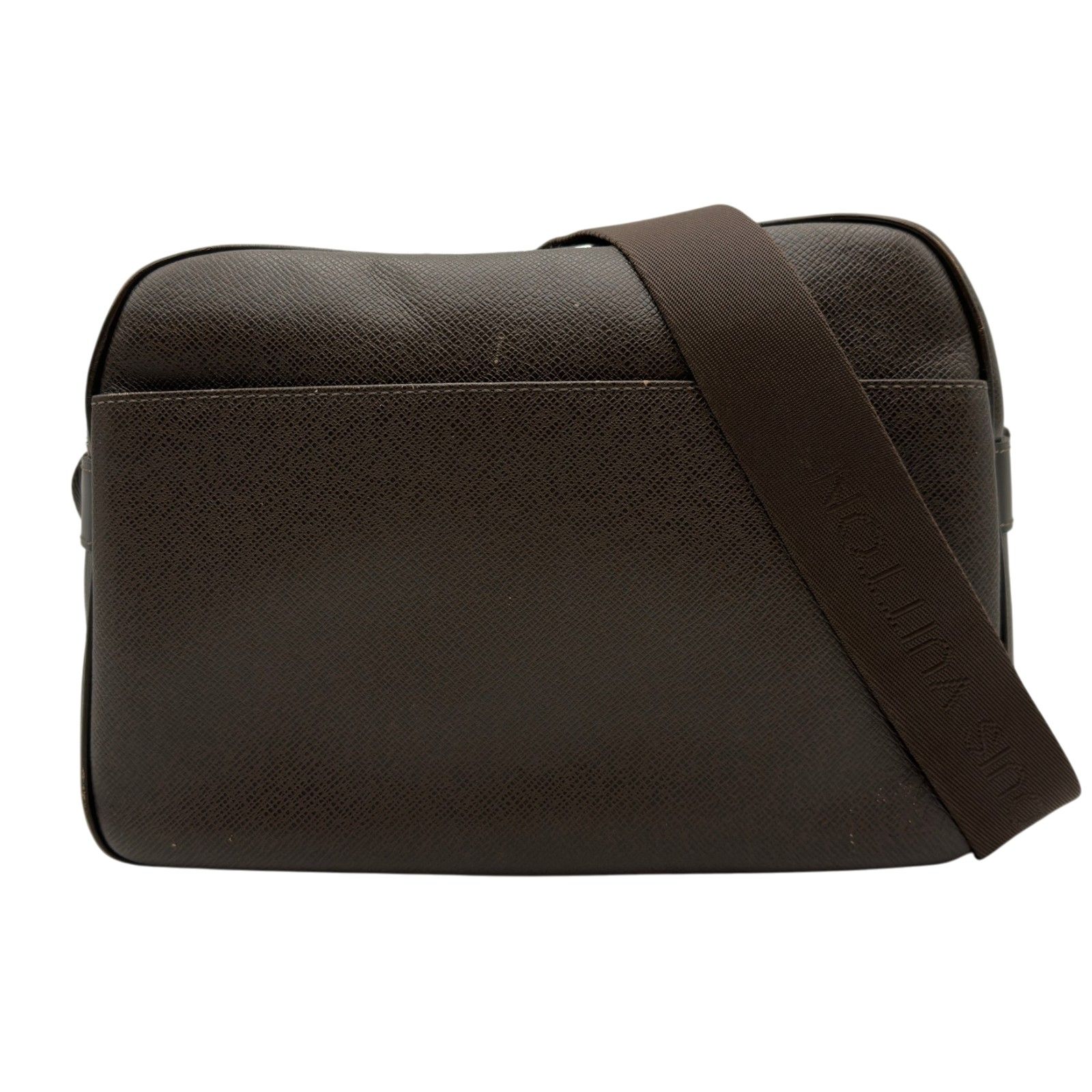 ルイ・ヴィトン LOUIS VUITTON リポーター M30158 グリズリ タイガレザー メンズ ショルダーバッグ