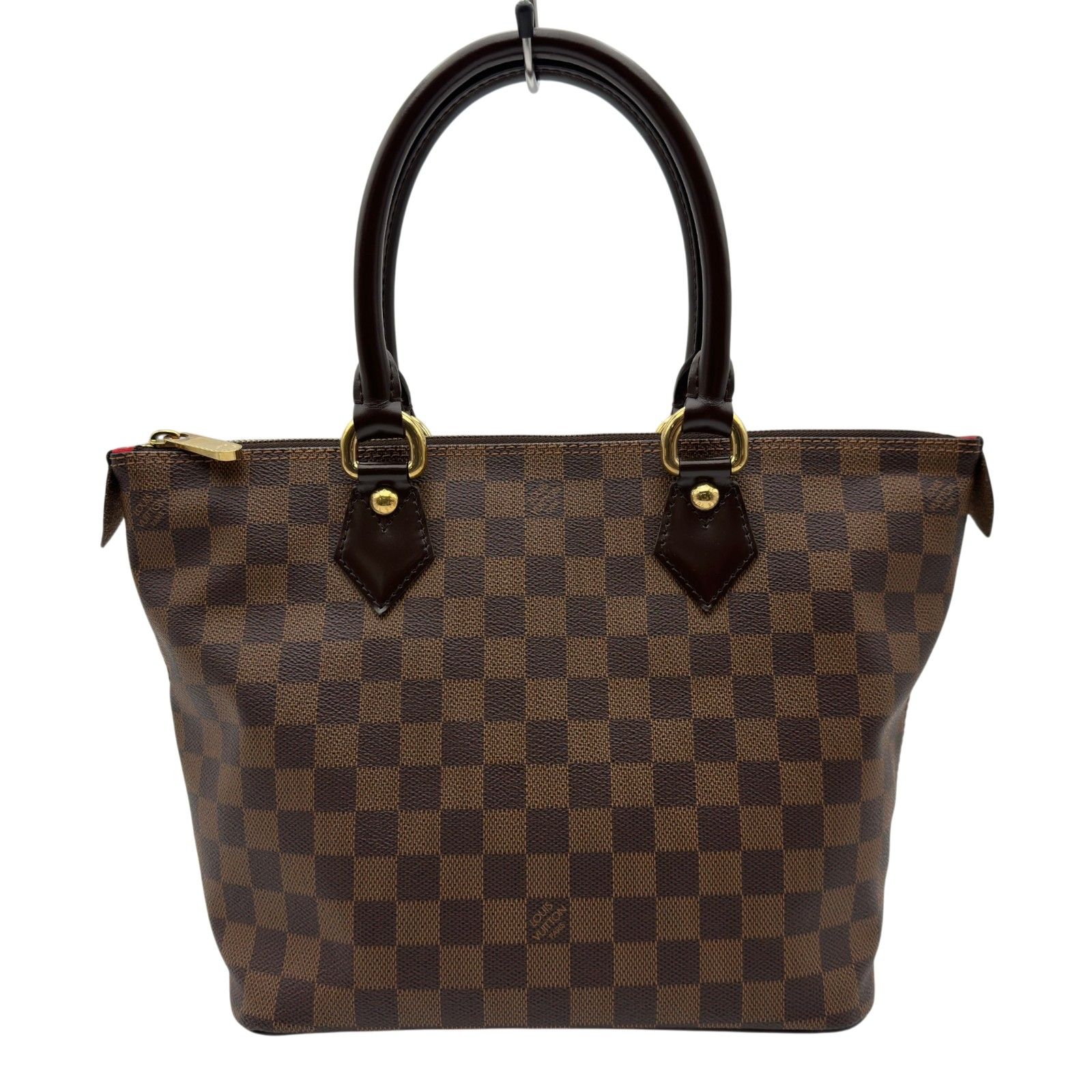ルイ・ヴィトン LOUIS VUITTON サレヤPM N51183 ブラウン ダミエ/レザー レディース トートバッグ