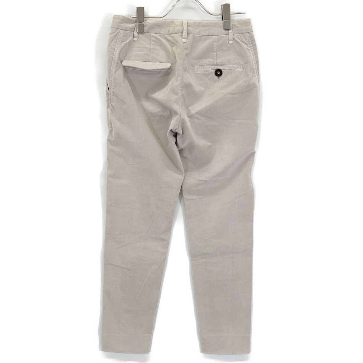 BRUNELLO CUCINELLI ブルネロクチネリ グレー コットンパンツ 38