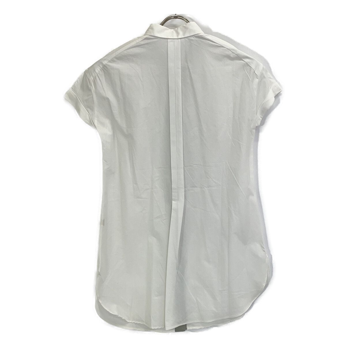 BRUNELLO CUCINELLI ブルネロクチネリ ホワイト 半袖ロングシャツ XS