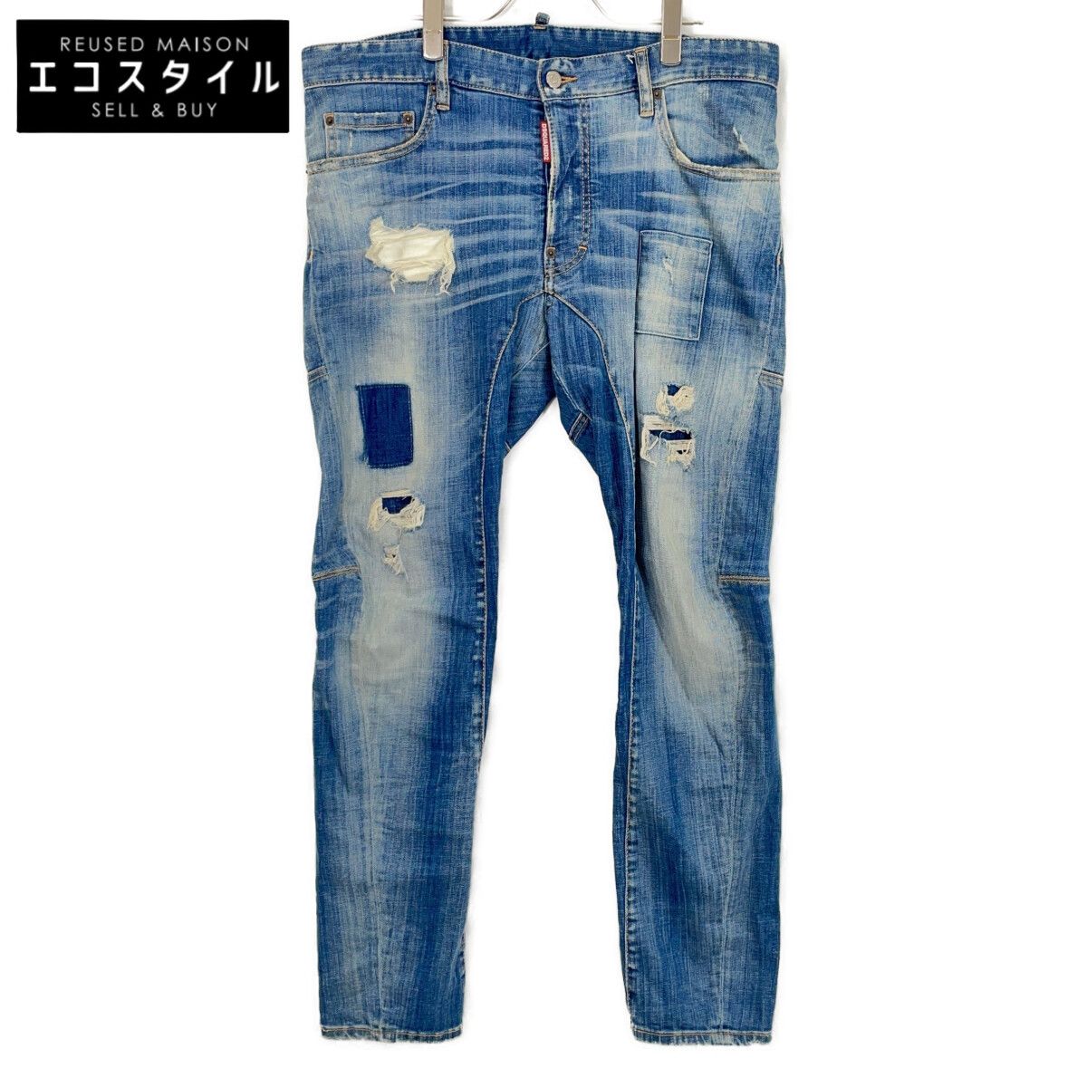 DSQUARED2 ディースクエアード 19年製 インディゴ S74LB0613 Tidy 