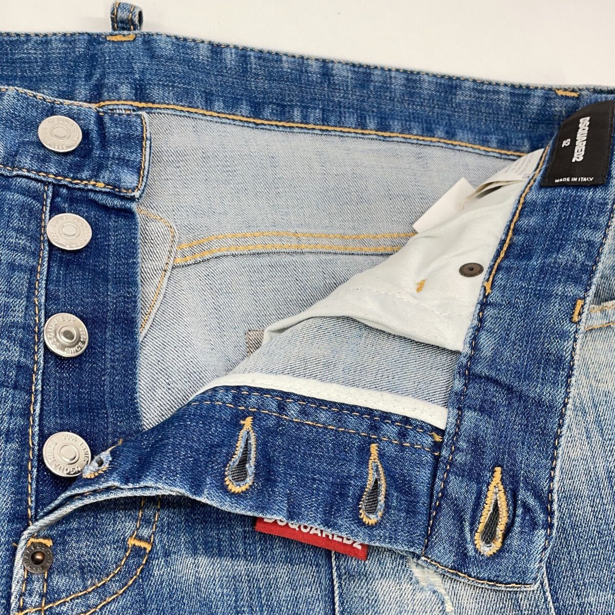 DSQUARED2 ディースクエアード 19年製 インディゴ S74LB0613 Tidy 