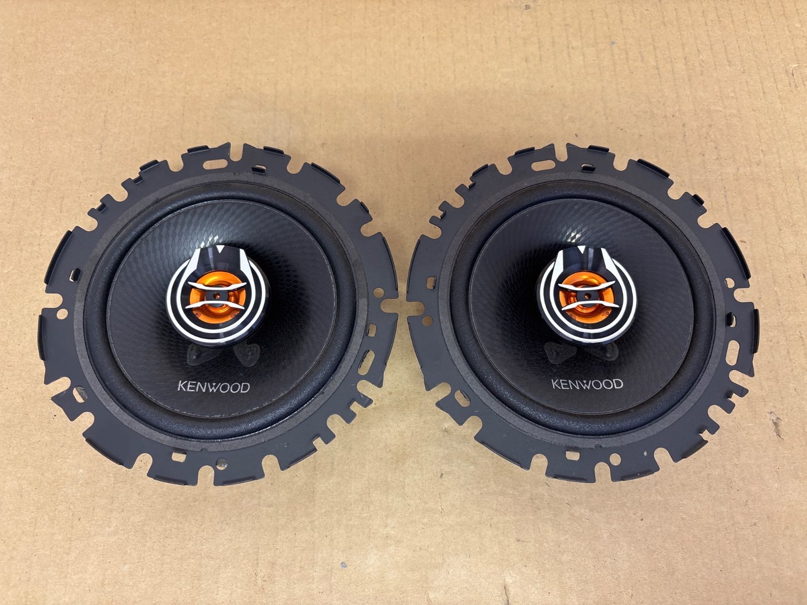 KENWOOD KFC-RS163 コアキシャルスピーカー 16cm 2個 - メルカリ