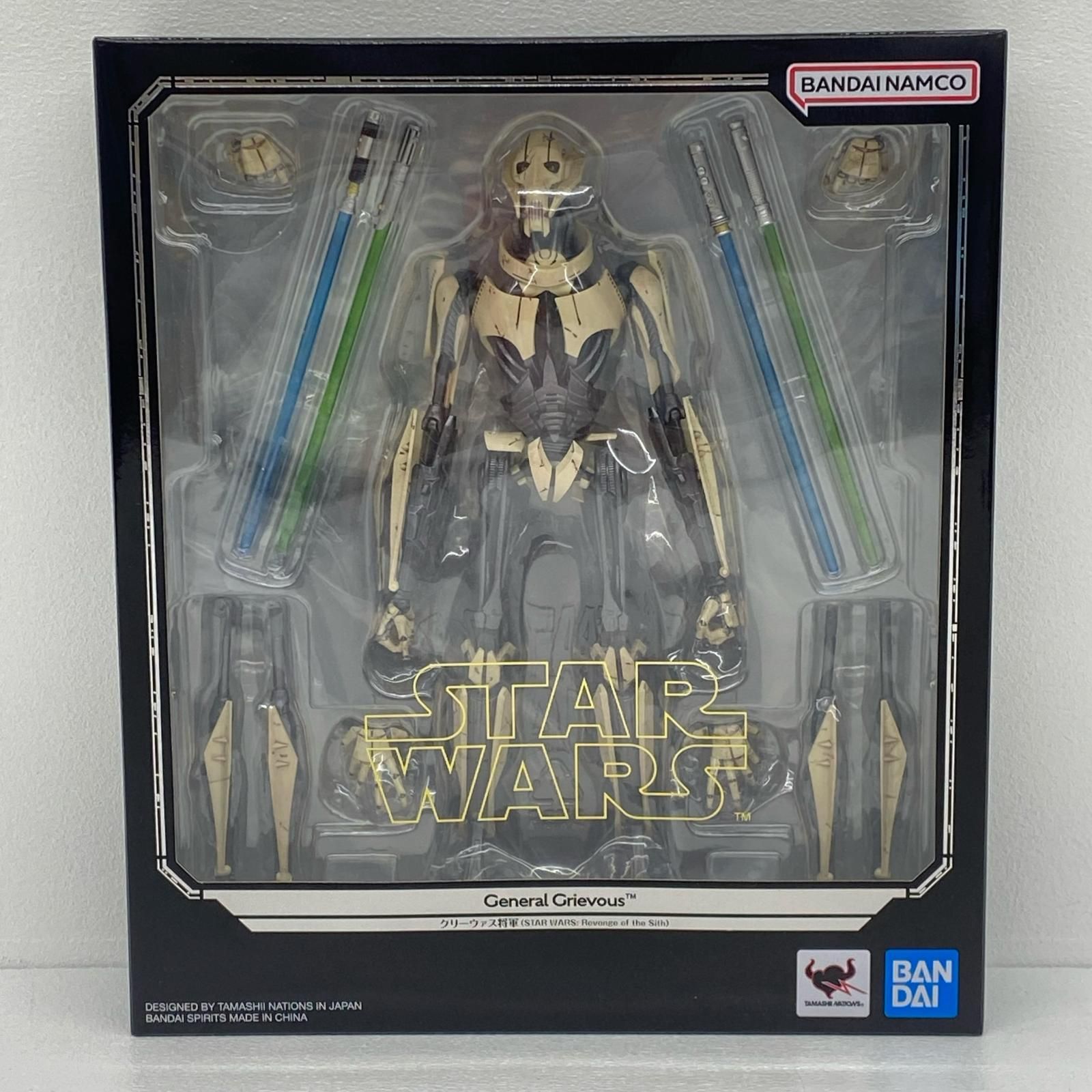 【加古川店】 中古 S.H.Figuartsグリーヴァス将軍(STARWARS:RevengeoftheSith)「スター・ウォーズエピソード3/シスの復讐」