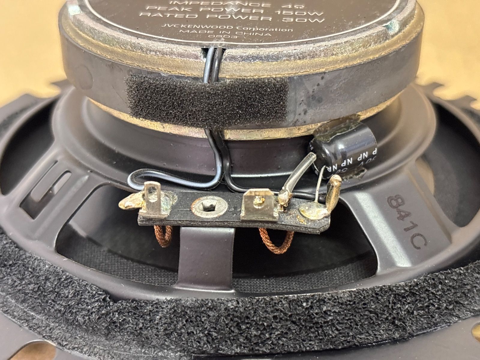 KENWOOD KFC-RS163 コアキシャルスピーカー 16cm 2個 - メルカリ