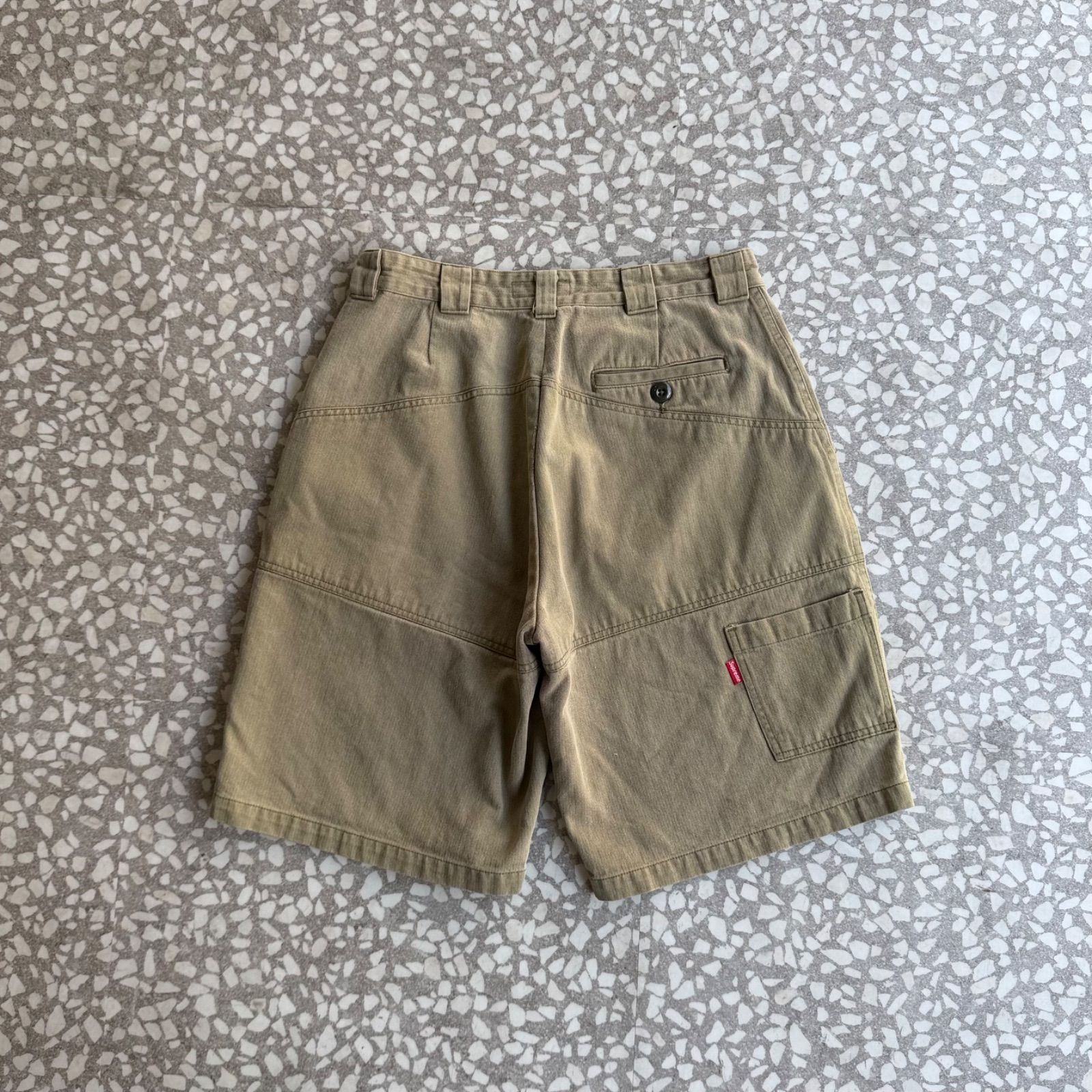 “90s OLD Supreme オールドシュプリーム　カーゴショーツ Supreme / 90's usa製 short cargo size 32 シュプリーム オールド
