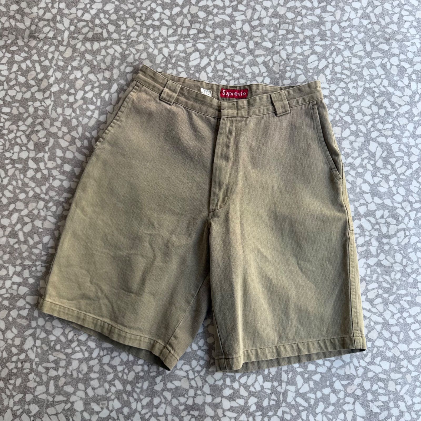 “90s OLD Supreme オールドシュプリーム　カーゴショーツ Supreme / 90's usa製 short cargo size 32 シュプリーム オールド