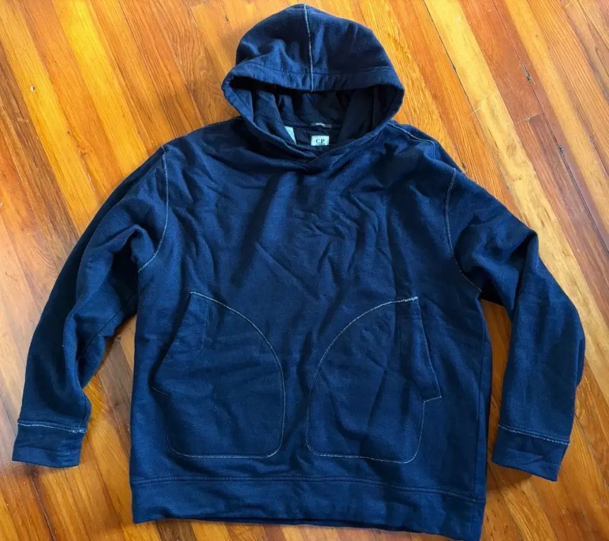 STONE ISLAND ストーンアイランド インディゴブルー フーディスウェット