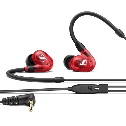 ゼンハイザー(Sennheiser) IE 100 PRO RED プロ用モニタリングイヤホン 赤 【国内正規品】 508942 カナル型 有線イヤホンt ad051a7a