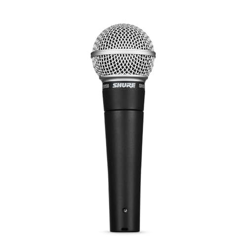 SHURE シュア SM58-LCE ダイナミックマイク : ON/OFFスイッチなし 単一指向性 カーディオイド XLR 有線 ボーカル 歌 ライブ レコーディング DTM マイクロホン マイクロフォン【国内正規品/2年】t f0167f1a