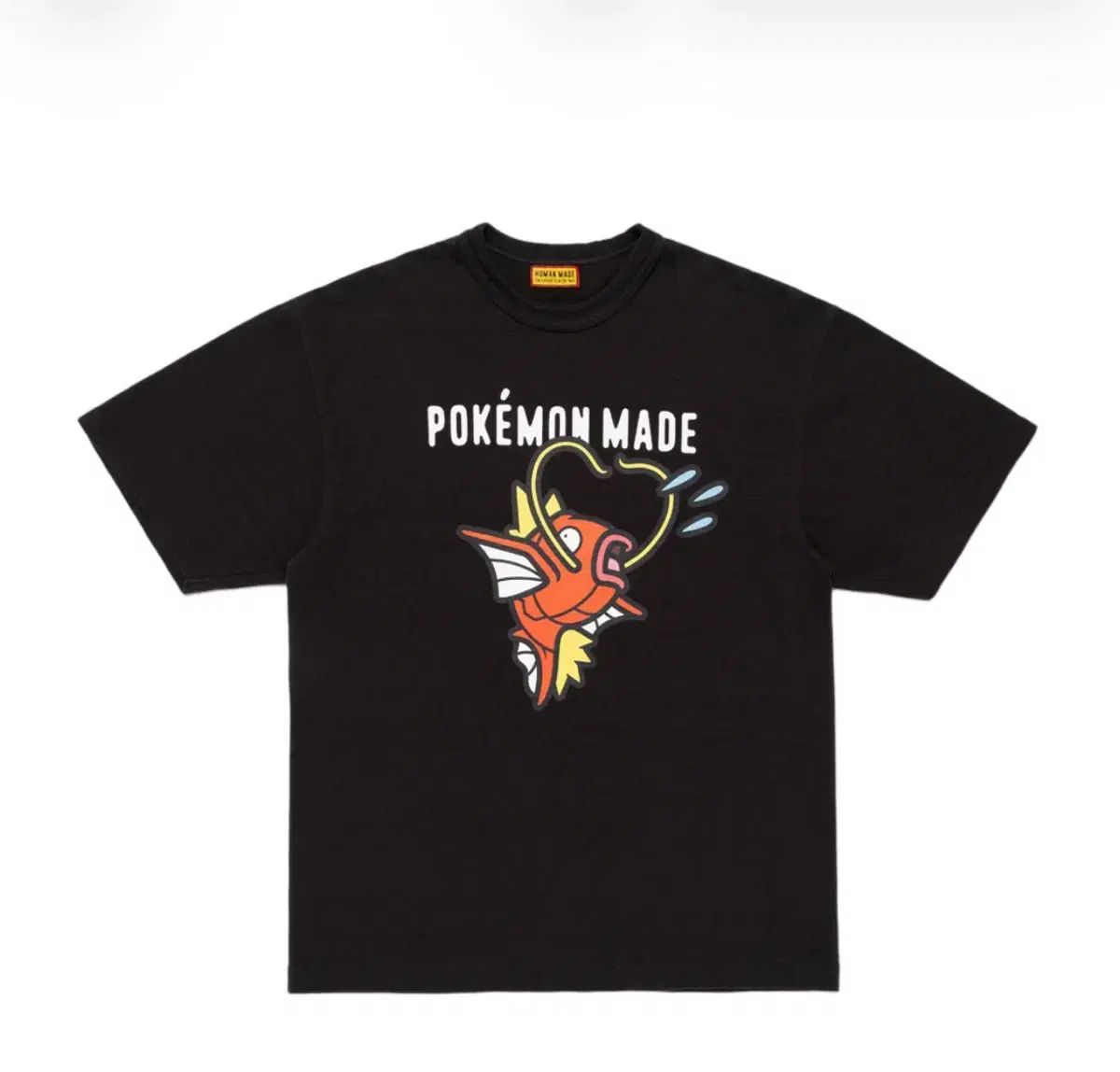 XXXL HUMAN MADE ヒューマンメイド ポケットモンスター 鯉キング 半袖T ブラック