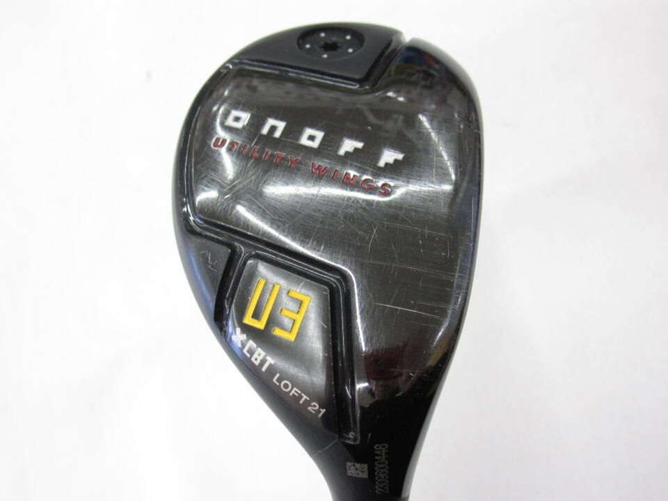グローブライド ONOFF UTILITY WINGS KURO 2024 21度 CBT:624I Sフレックス ユーティリティ 中古 ゴルフドゥ!緑店【最短即日発送】