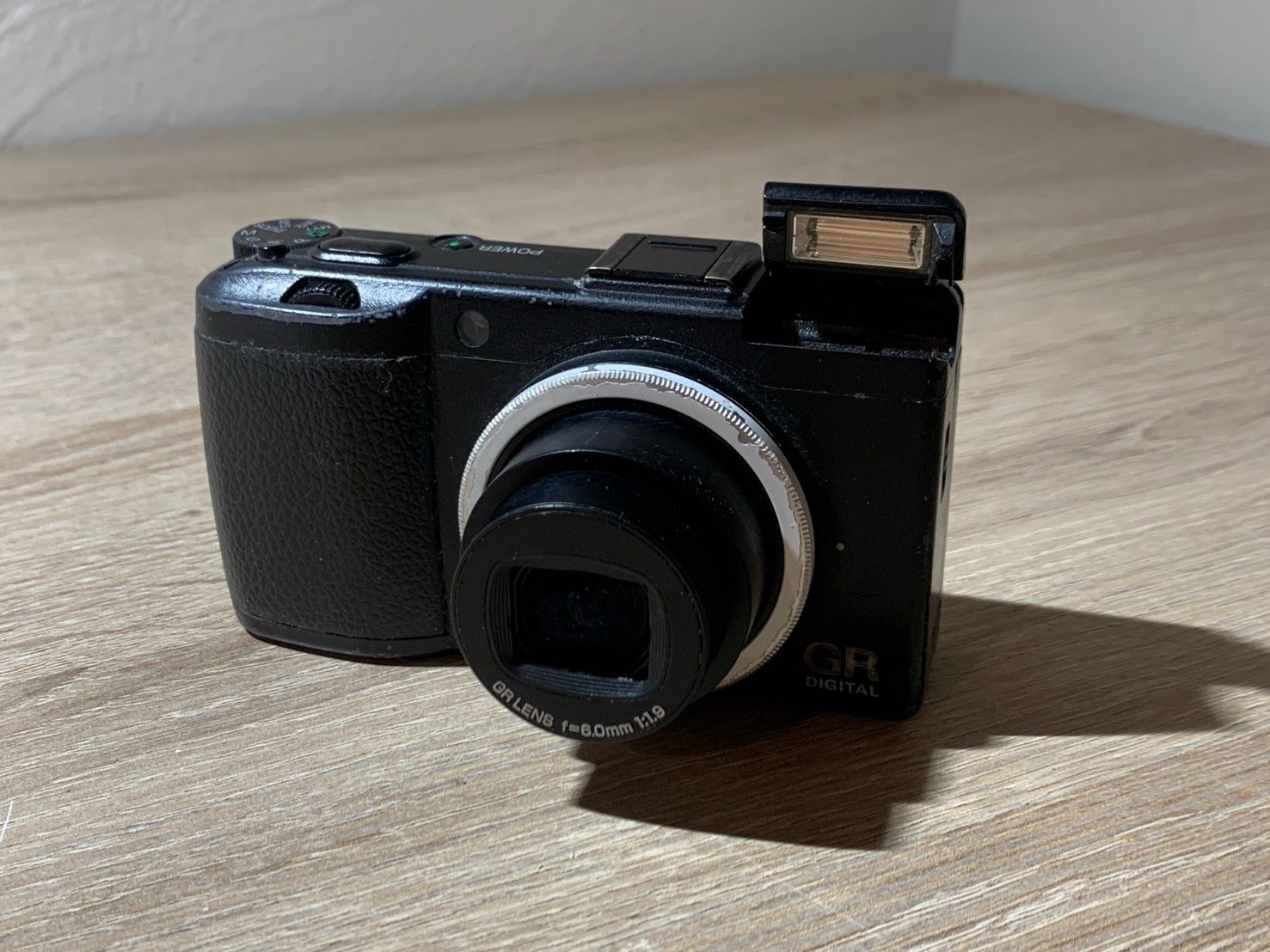 1067 RICOH GR DIGITAL III ブラック デジカメ ジャンク品 【コ 