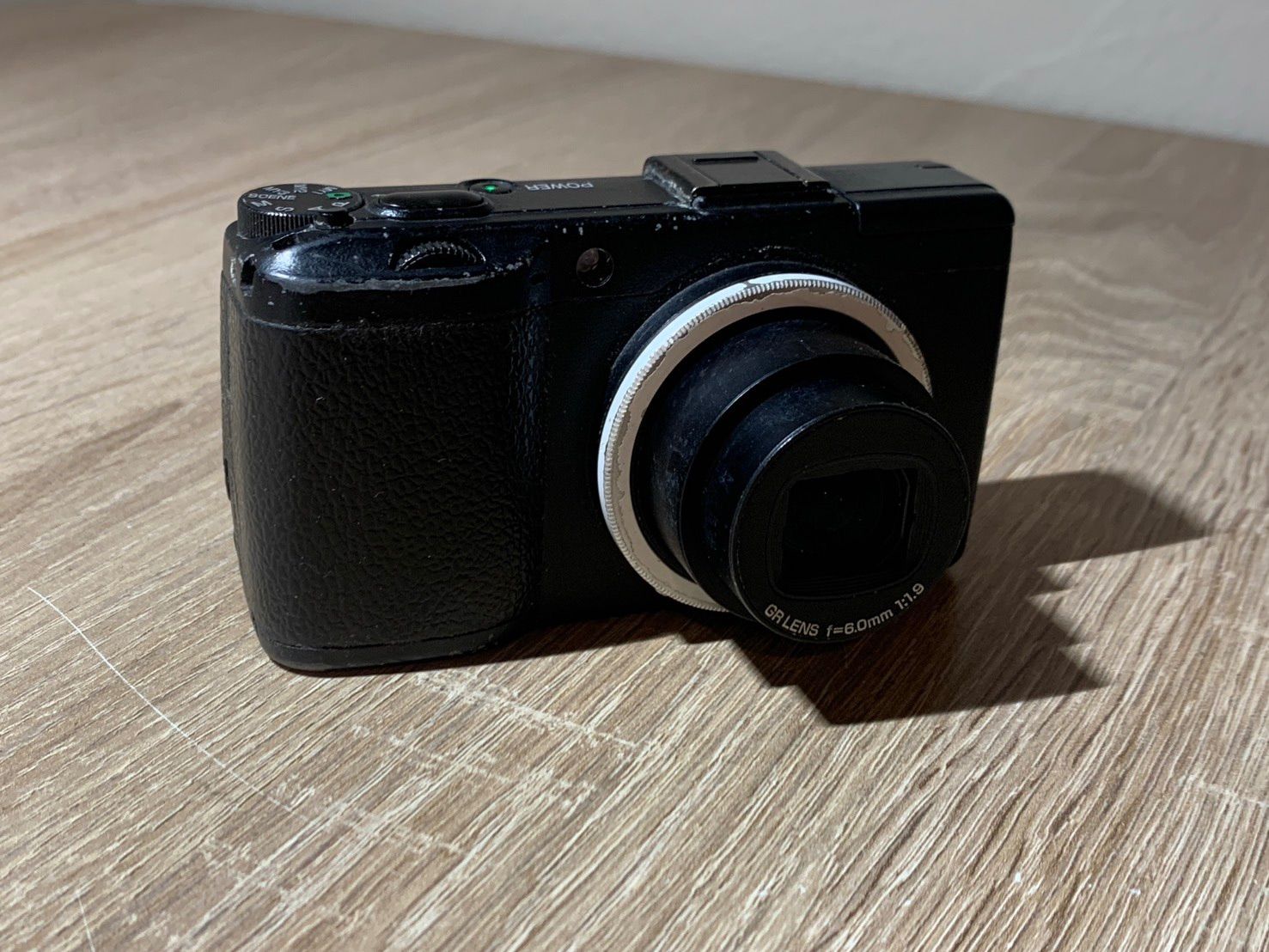 1067 RICOH GR DIGITAL III ブラック デジカメ ジャンク品 【コ