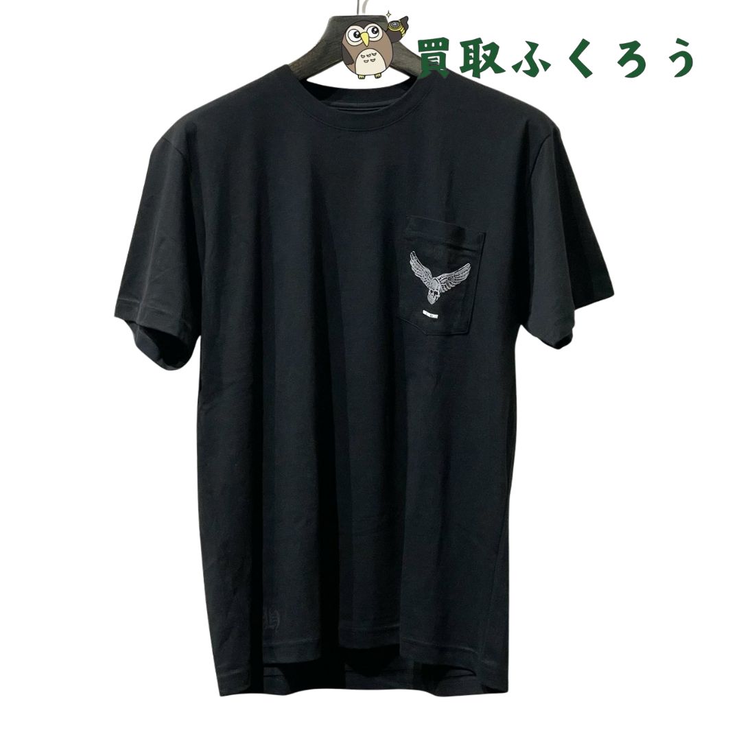 【新品】クロムハーツ Chrome Hearts　Chrome Hearts×Aerosmith×YUNGBLUD　クロムハーツ×エアロスミス×ヤングブラッド　FOTI プリントコラボTシャツ　フォティ　サイズL　黒　ブラック　青山店限定