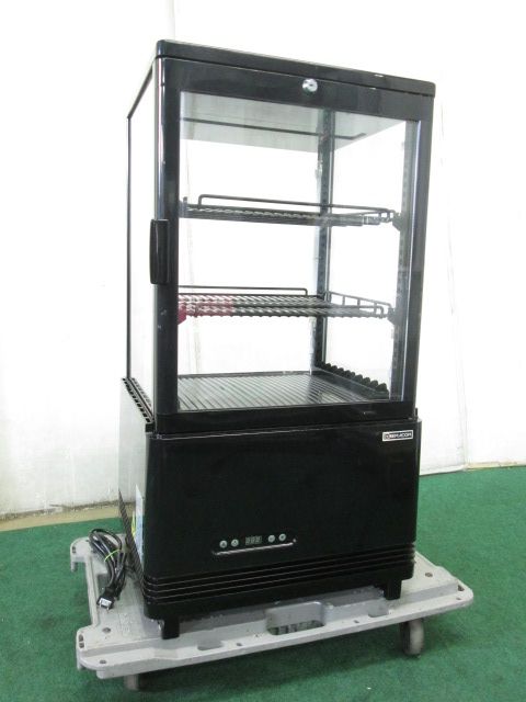レマコム 卓上4面冷蔵ショーケース R4G-63SLB(0521AH)7AYR-1S