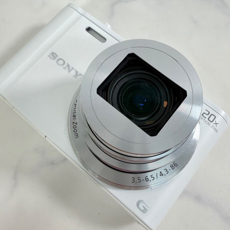 SONY Cyber-shot デジタルカメラ DSC-WX350 ホワイト 528K - メルカリ
