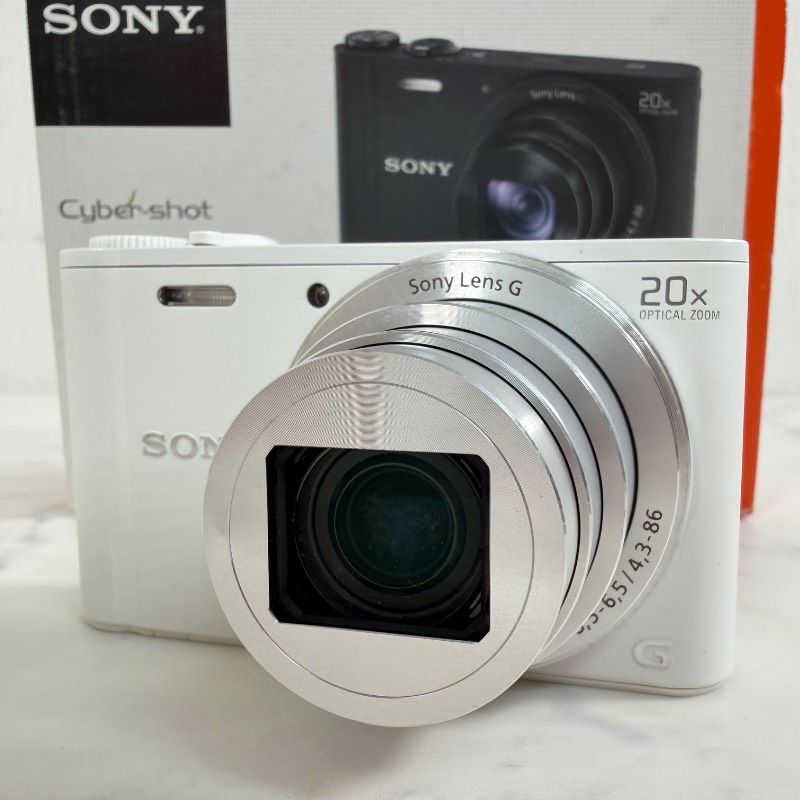 SONY Cyber-shot デジタルカメラ DSC-WX350 ホワイト 528K - メルカリ