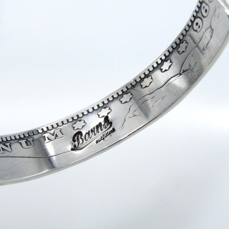 美品 NORTH WORKS ノースワークス バングル N-004 1ドル モルガン
