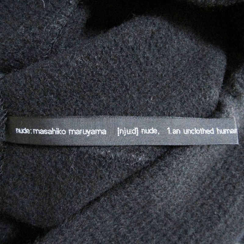 nude:masahiko maruyama ヌードマサヒコマルヤマ ウール カシミア