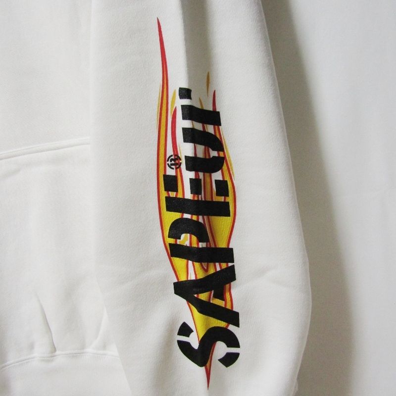 未使用 SAPEur サプール FLAME LOGO HEAVY WEIGHT HOODIE A0022-228 