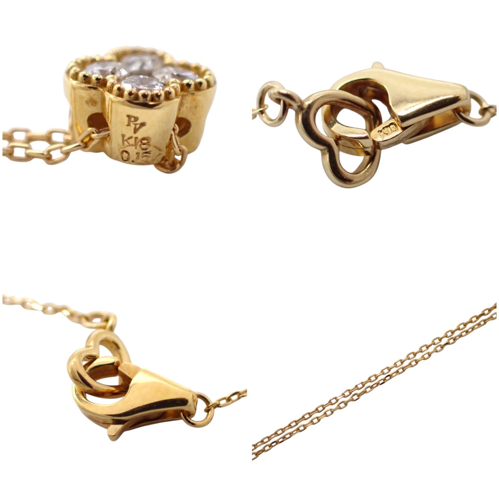 PonteVecchio ポンテヴェキオ 0.15ct フラワー ダイヤ ダイヤモンド 