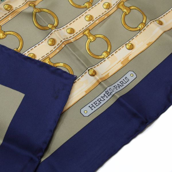 エルメス HERMES カレ90 大判スカーフ aux champs フィールドへ シルク