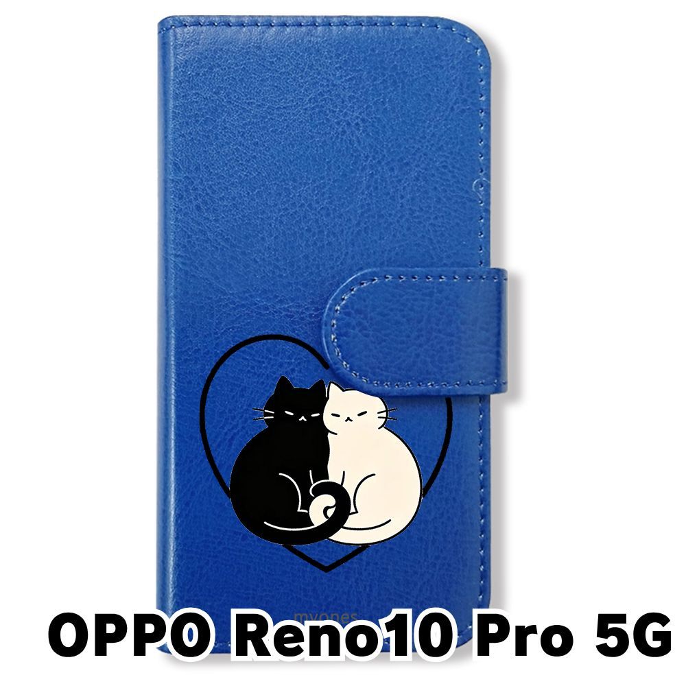新品未使用】 OPPO Reno10 Pro 5G 手帳型スマホ ケース (色：ダーク 