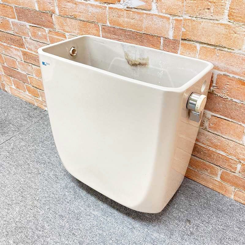 【中古品】【美品・訳あり】 INAX (イナックス) 洋式 トイレ便器 蓋なし ロータンクのみ 「T-810」 #L12(ミスティアイボリー) 6E