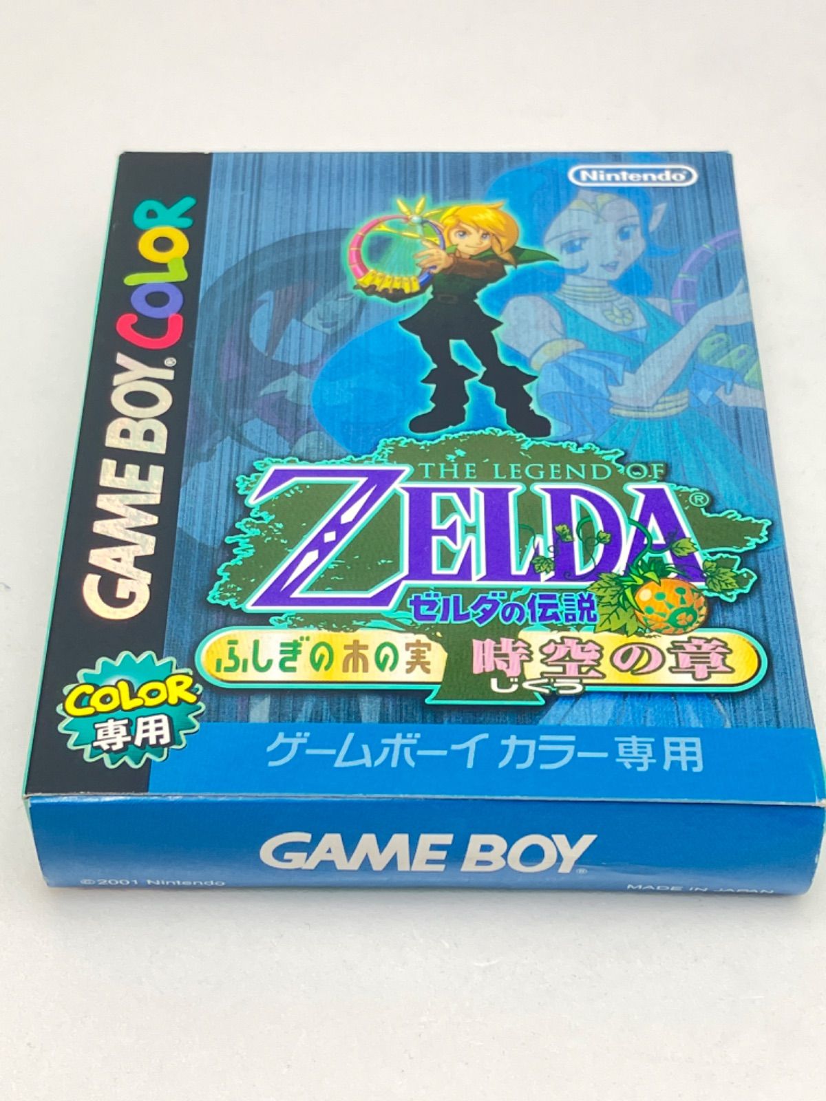 ☆ Nintendo 任天堂 ゼルダの伝説 ふしぎの木の実 時空の章 ゲームソフト 元箱/取扱説明書/ケース付き