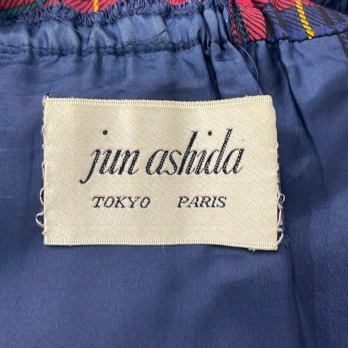 【美品✨】定価15万❤️ジュンアシダ✨サイズ7（S）ワンピース✨ ジュンアシダ ワンピース サイズ7 S レディース美品 - ボルドー