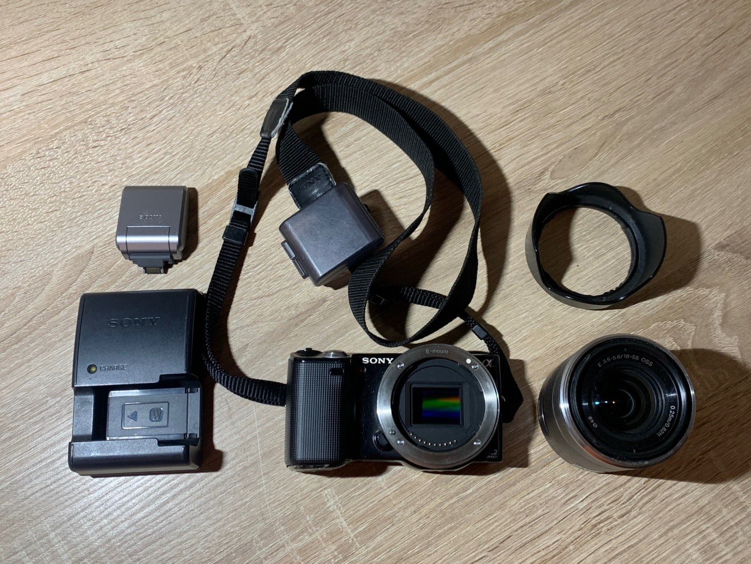 1079 Sony NEX-5 ブラック デジカメ ジャンク品 【コ】