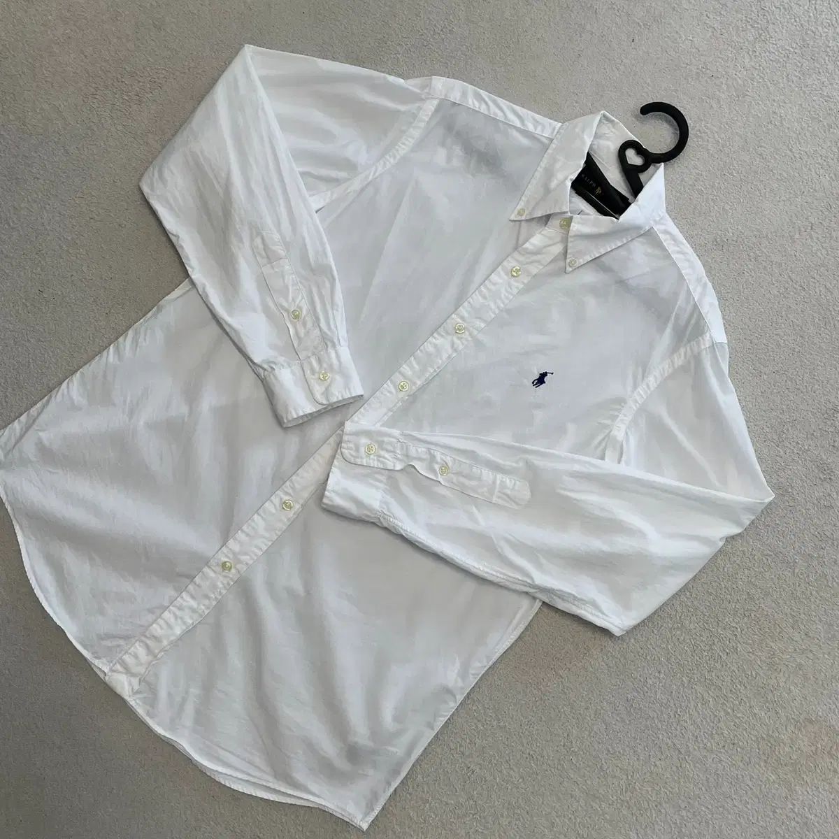 M ポロ メンズ クラシックフィット シャツ 白
