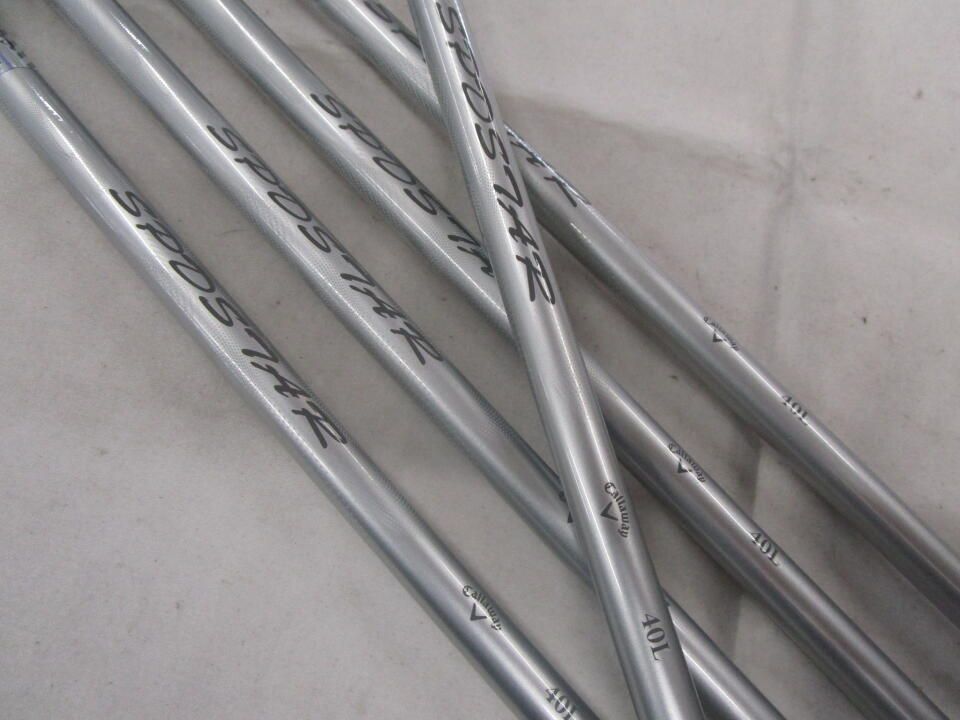 キャロウェイ　QUANTUM MAX FAST レディス　SPDSTAR 40 for Callaway レディス　Lフレックス　アイアンセット　中古　ゴルフドゥ！札幌東苗穂店【最短即日発送】