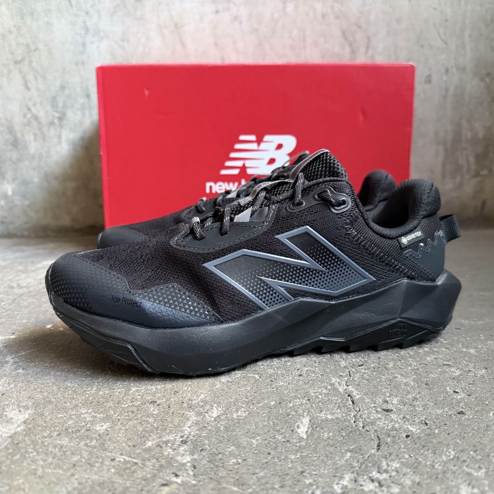New Balance Dynasoft Nitrel v6 GTX GORE-TEX ブラック 25.5cm ニューバランス WTNTRGB6 極美品
