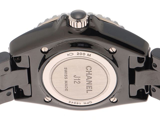 CHANEL シャネル ウォッチ J12 CE/SS 時計 H5695 腕時計 ステンレススチール/セラミック ブラック レディース【中古】431