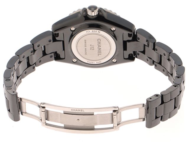 CHANEL シャネル ウォッチ J12 CE/SS 時計 H5695 腕時計 ステンレススチール/セラミック ブラック レディース【中古】431