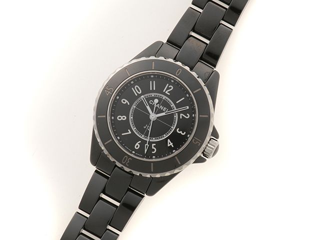 CHANEL シャネル ウォッチ J12 CE/SS 時計 H5695 腕時計 ステンレススチール/セラミック ブラック レディース【中古】431